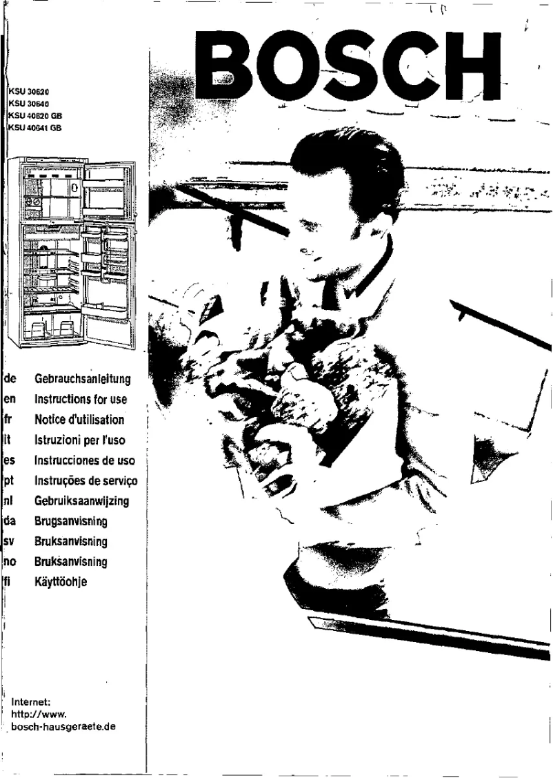Página 1 del manual Manual de usuario Bosch KSU30640