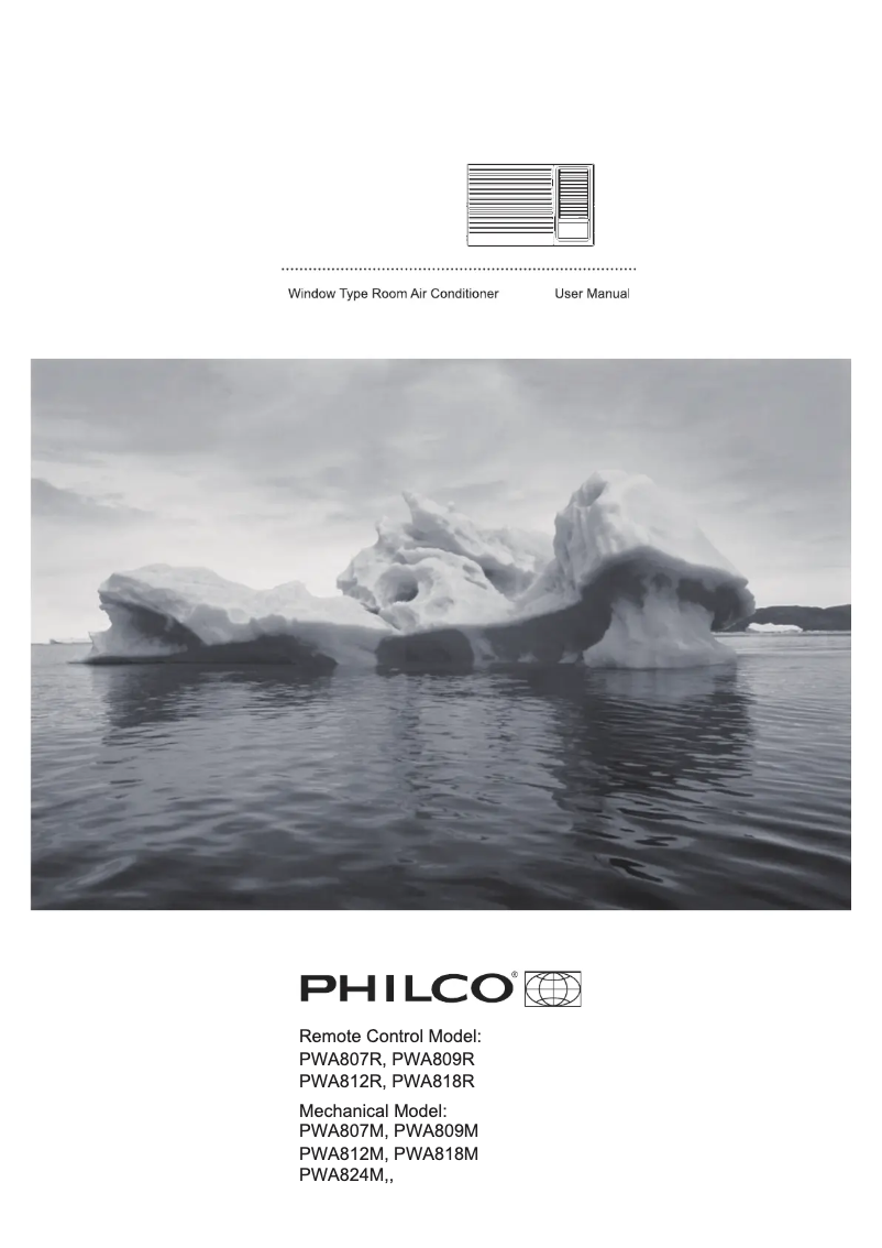 Page n°1 - Manuel utilisateur Philco PWA809R