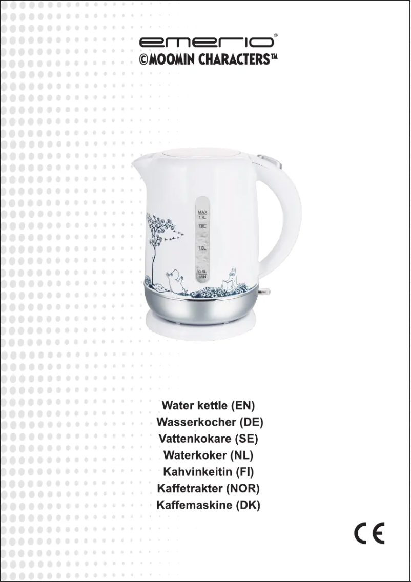 Page 1 de la notice Manuel utilisateur Emerio WK-124870