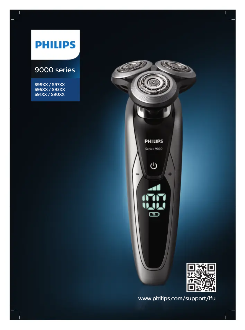 Page n°1 - Manuel utilisateur Philips SHAVER Series 9000 S9051