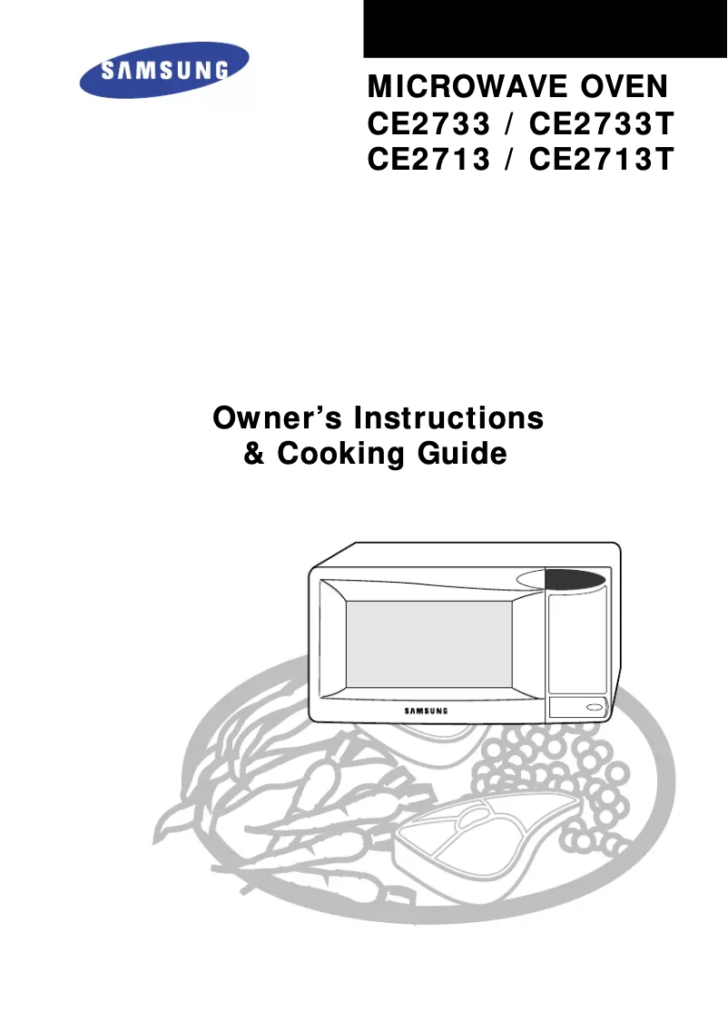 Página 1 del manual Manual de usuario Samsung CE2733C