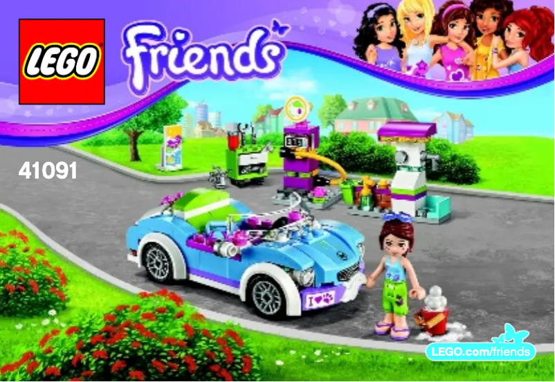 Page 1 de la notice Manuel utilisateur Lego Friends 41091