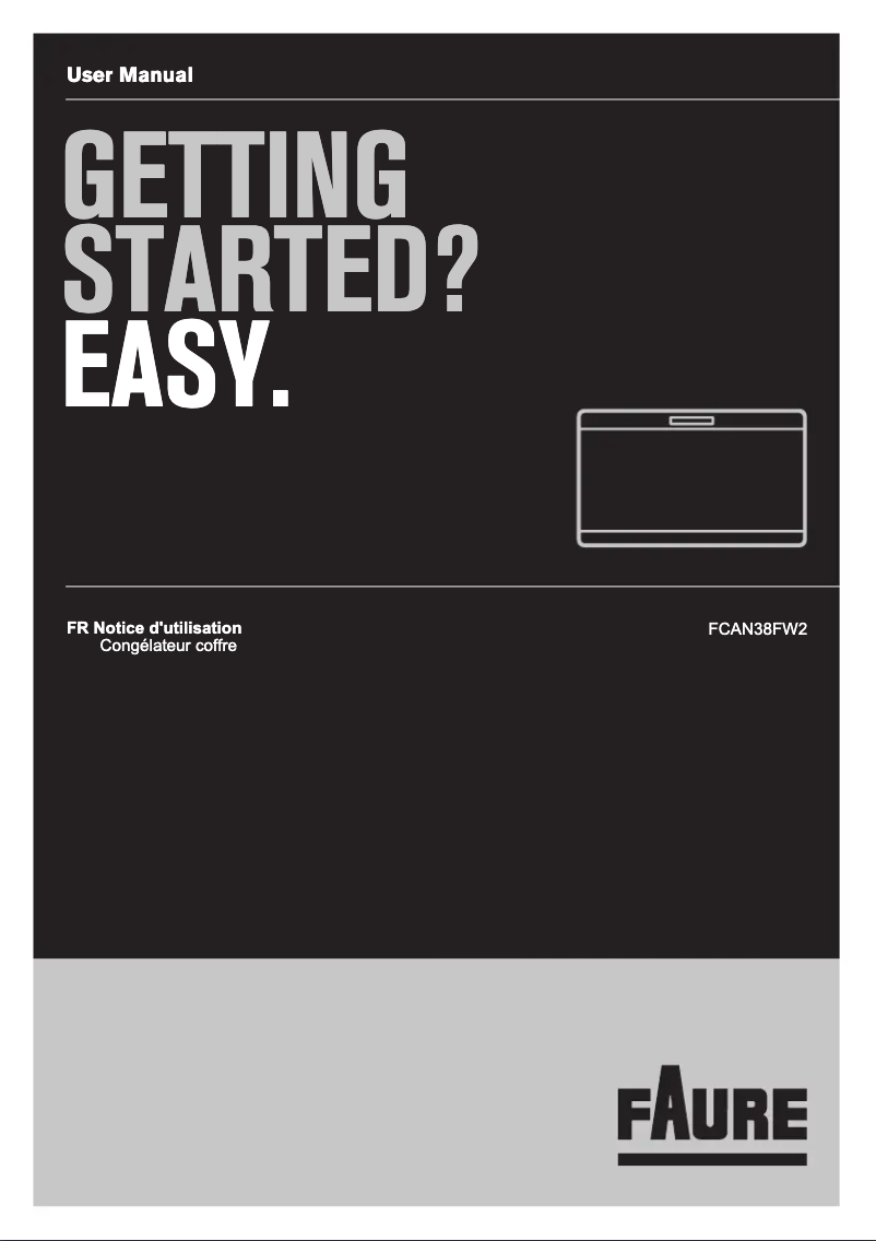 Page n°1 - Manuel utilisateur Electrolux FCAN38FW2