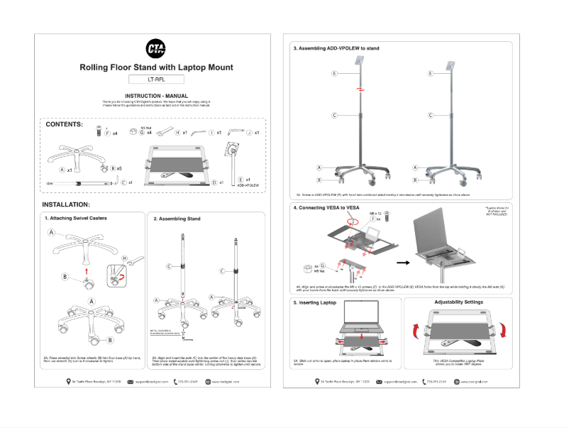 Image de la première page du manuel de l'appareil LT-RFL