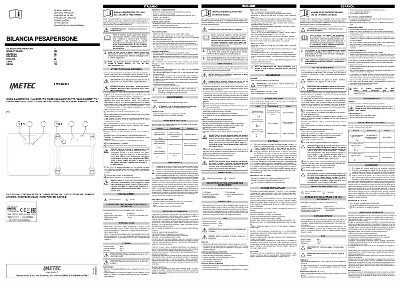 Image de la première page du manuel de l'appareil Monitoring ES9 300