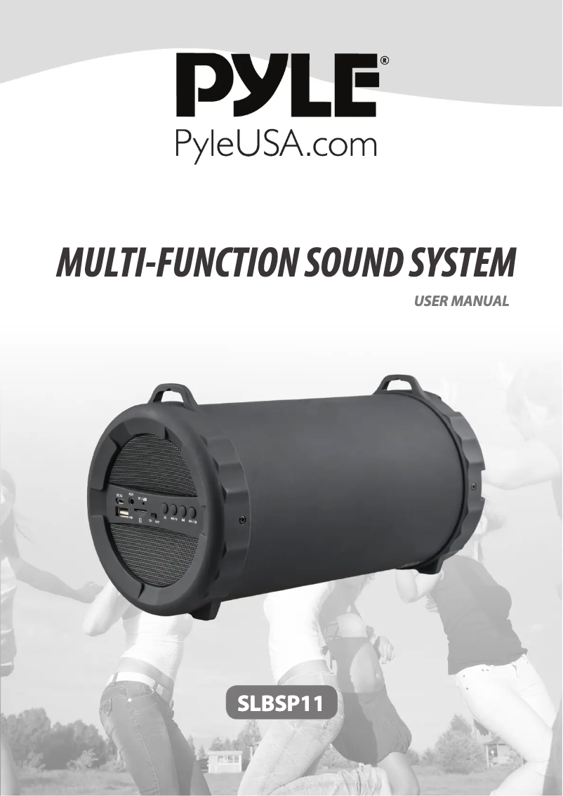 Page 1 de la notice Manuel utilisateur SereneLife SLBSP11