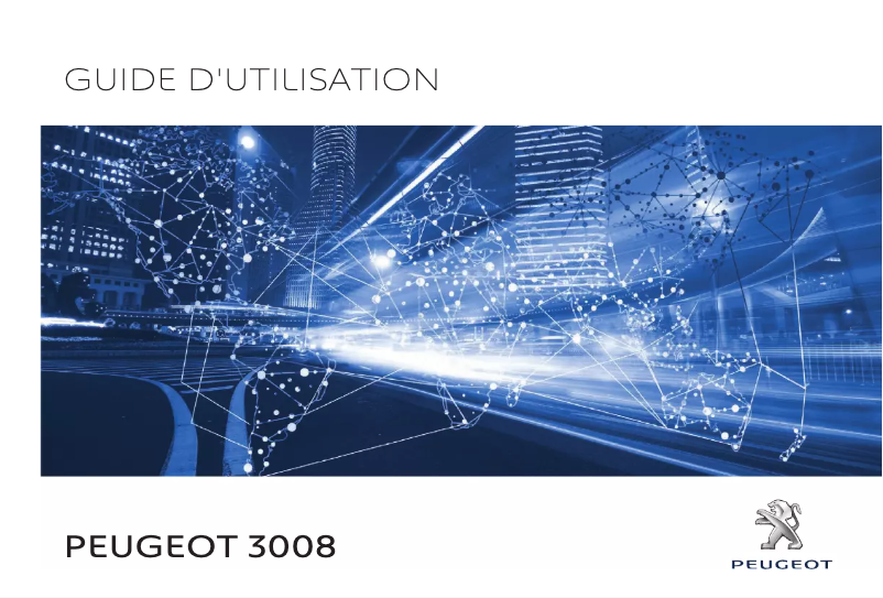 Page 1 de la notice Manuel utilisateur Peugeot 3008 (2018)