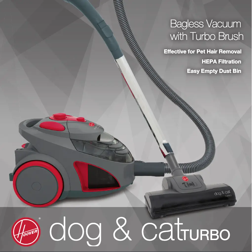 Page 1 de la notice Manuel utilisateur Hoover Dog & Cat Turbo 5016
