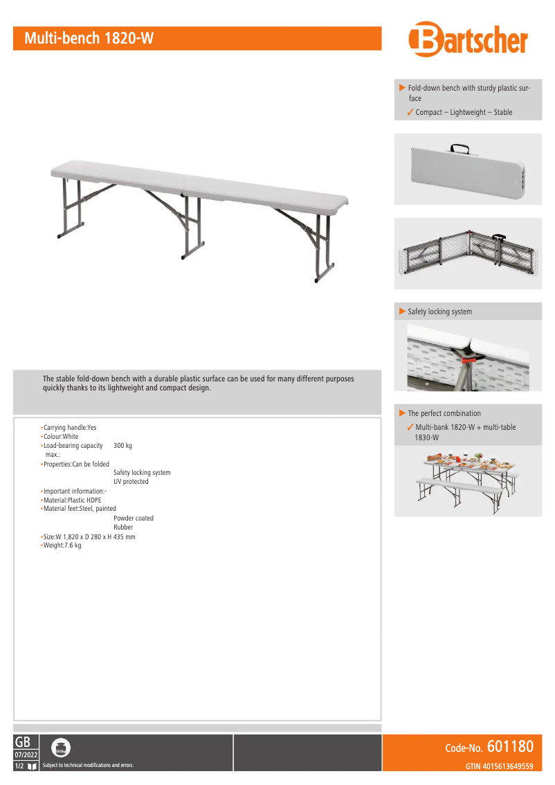 Image de la première page du manuel de l'appareil 1820-W