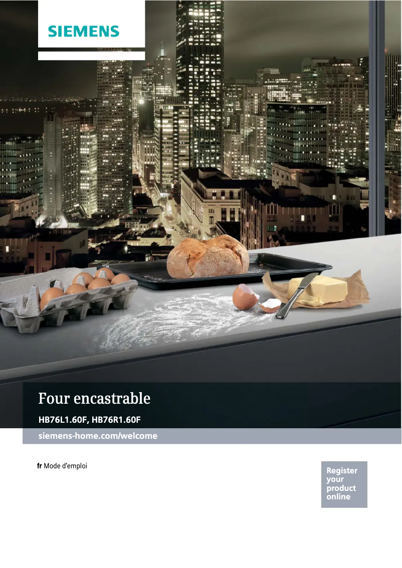 Page n°1 - Manuel utilisateur Siemens HB76L1560