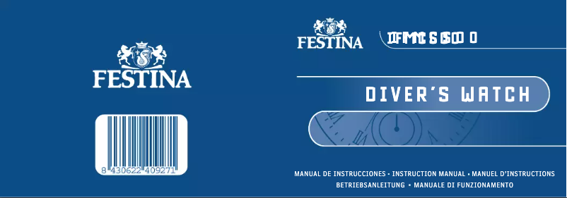 Page 1 de la notice Manuel utilisateur Festina F6601