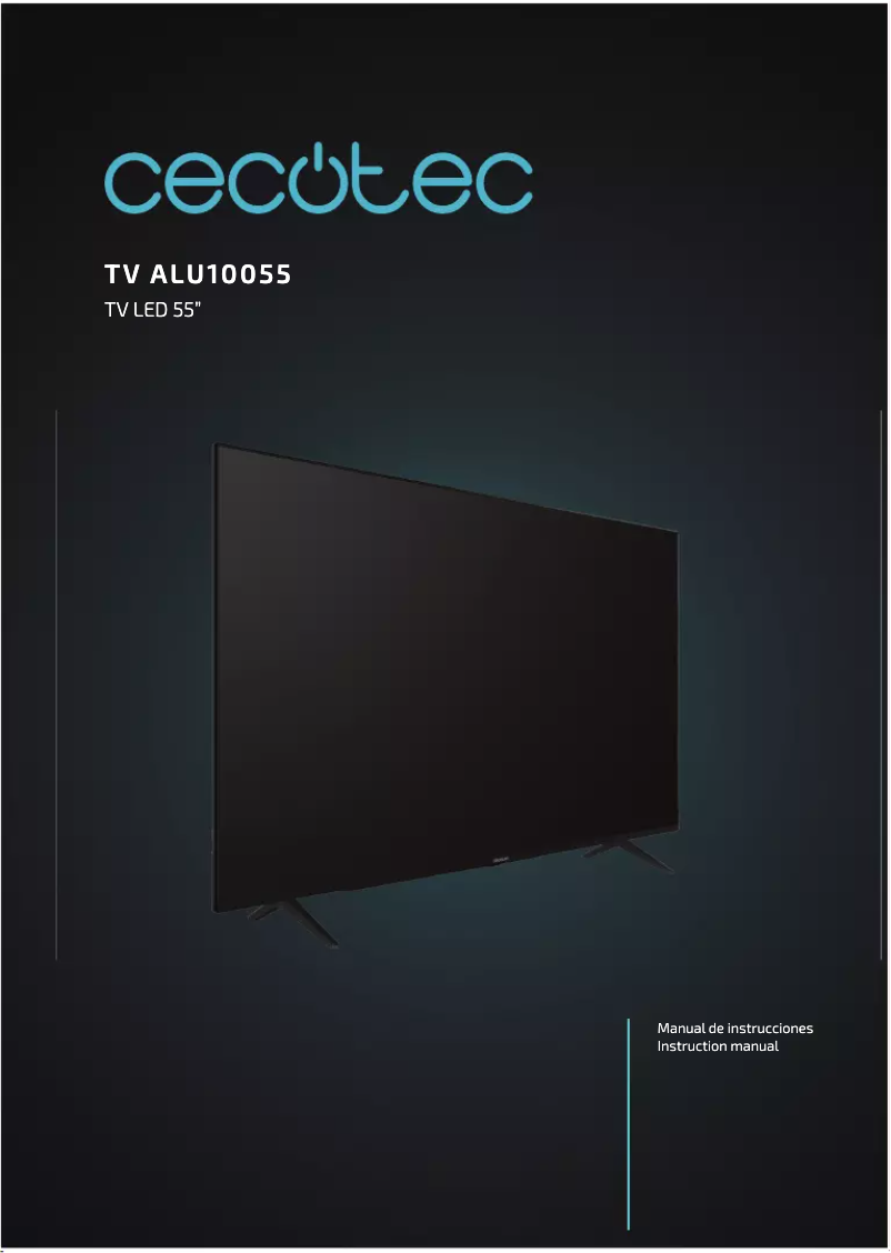 Page n°1 - Manuel utilisateur Cecotec ALU10055