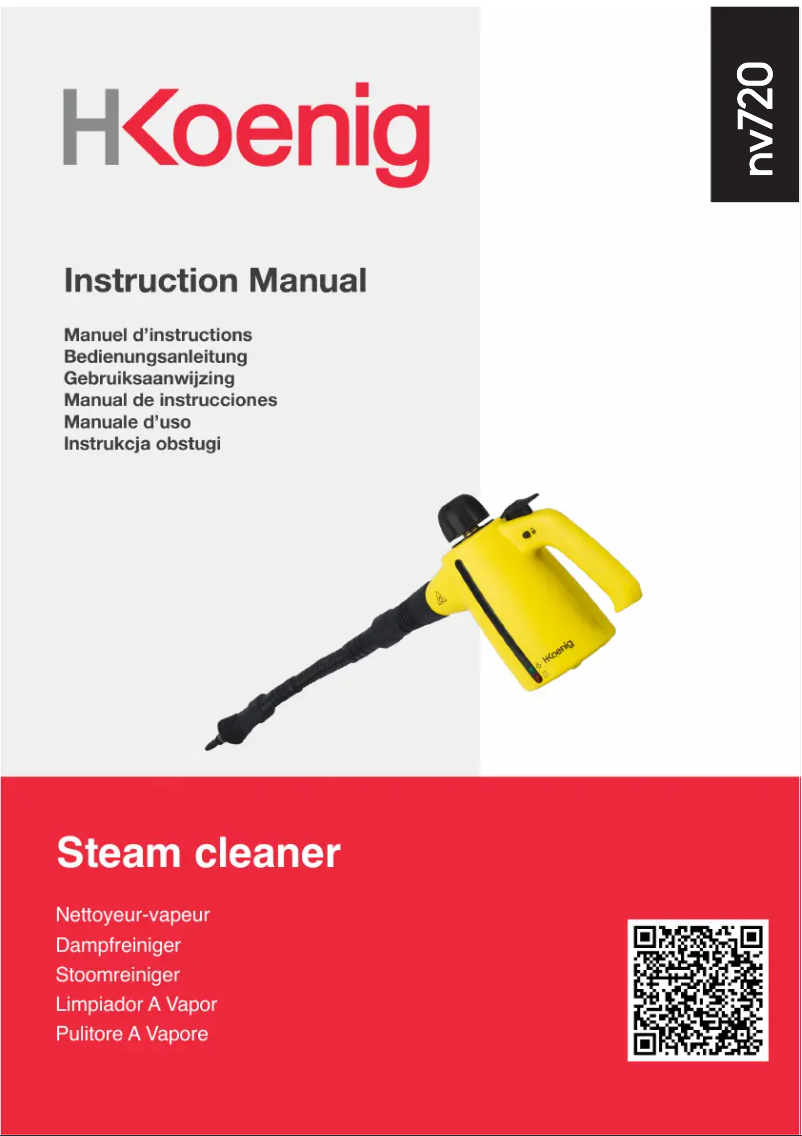 Page n°1 - Manuel utilisateur H.Koenig NV720