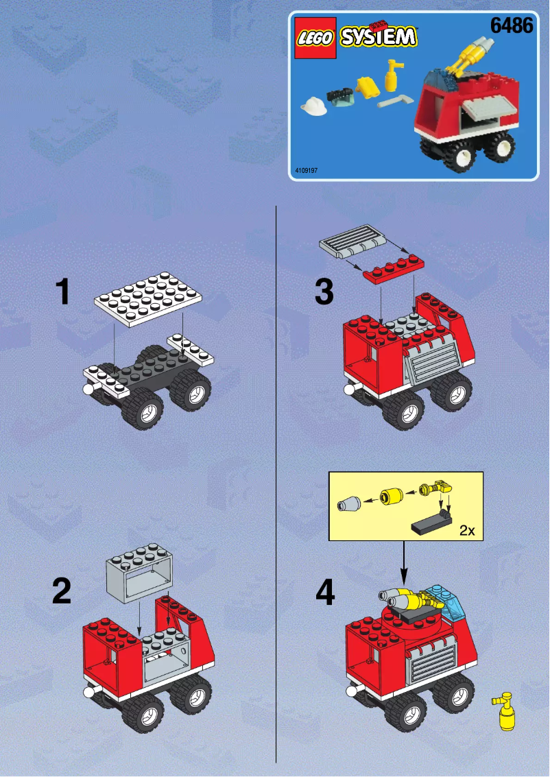 Image de la première page du manuel de l'appareil City 6486