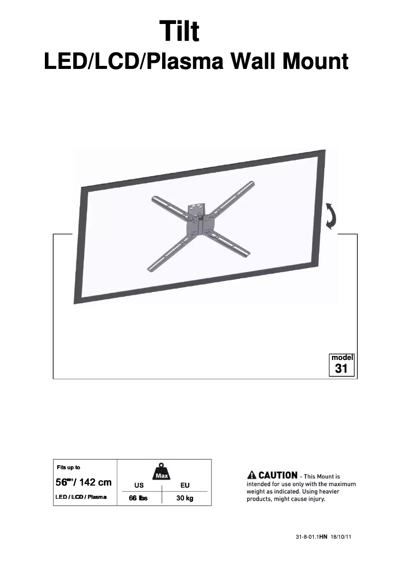 Page 1 de la notice Manuel utilisateur Barkan 31B