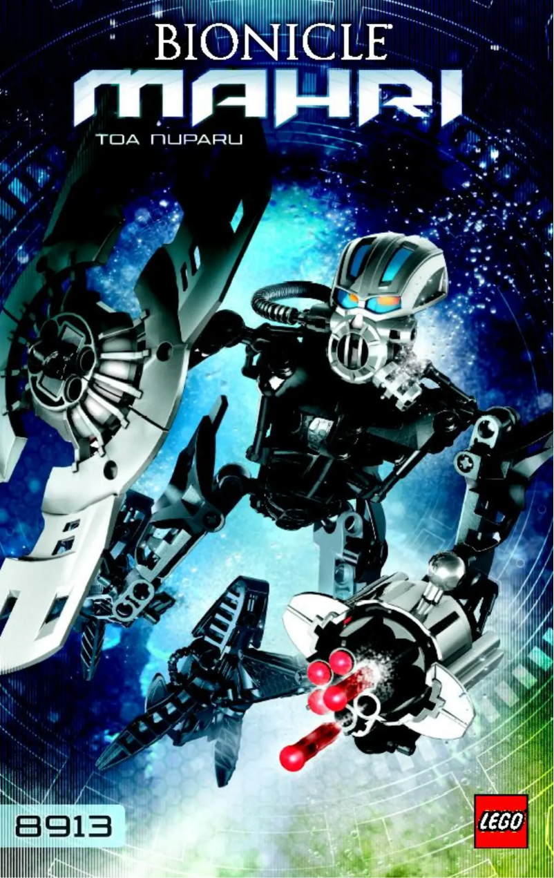 Page n°1 - Manuel utilisateur Lego Bionicle 8913