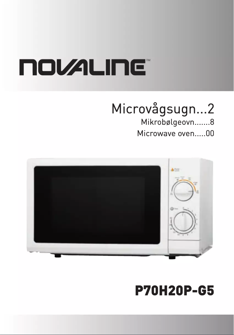 Page n°1 - Manuel utilisateur Novaline P70H20P-G5