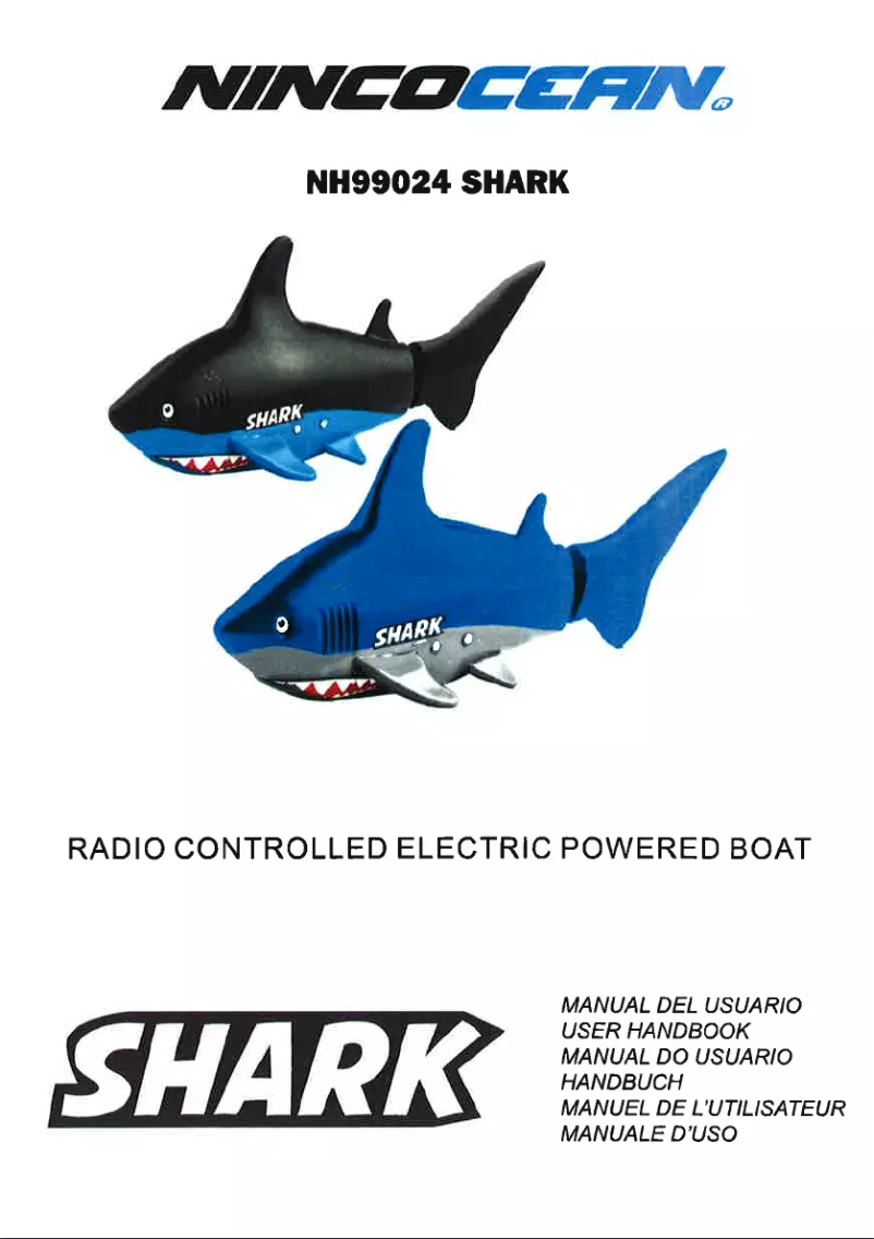 Image de la première page du manuel de l'appareil Shark NH99024