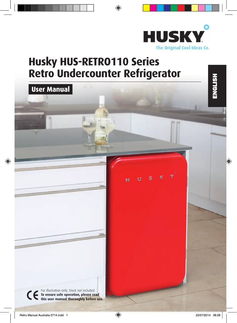 Page 1 de la notice Manuel utilisateur Husky HUS-RETRO110