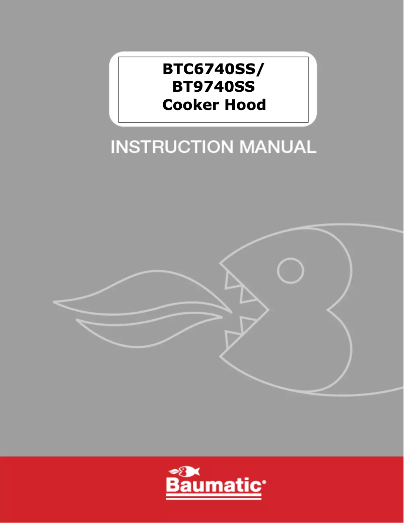 Image de la première page du manuel de l'appareil BT9740SS