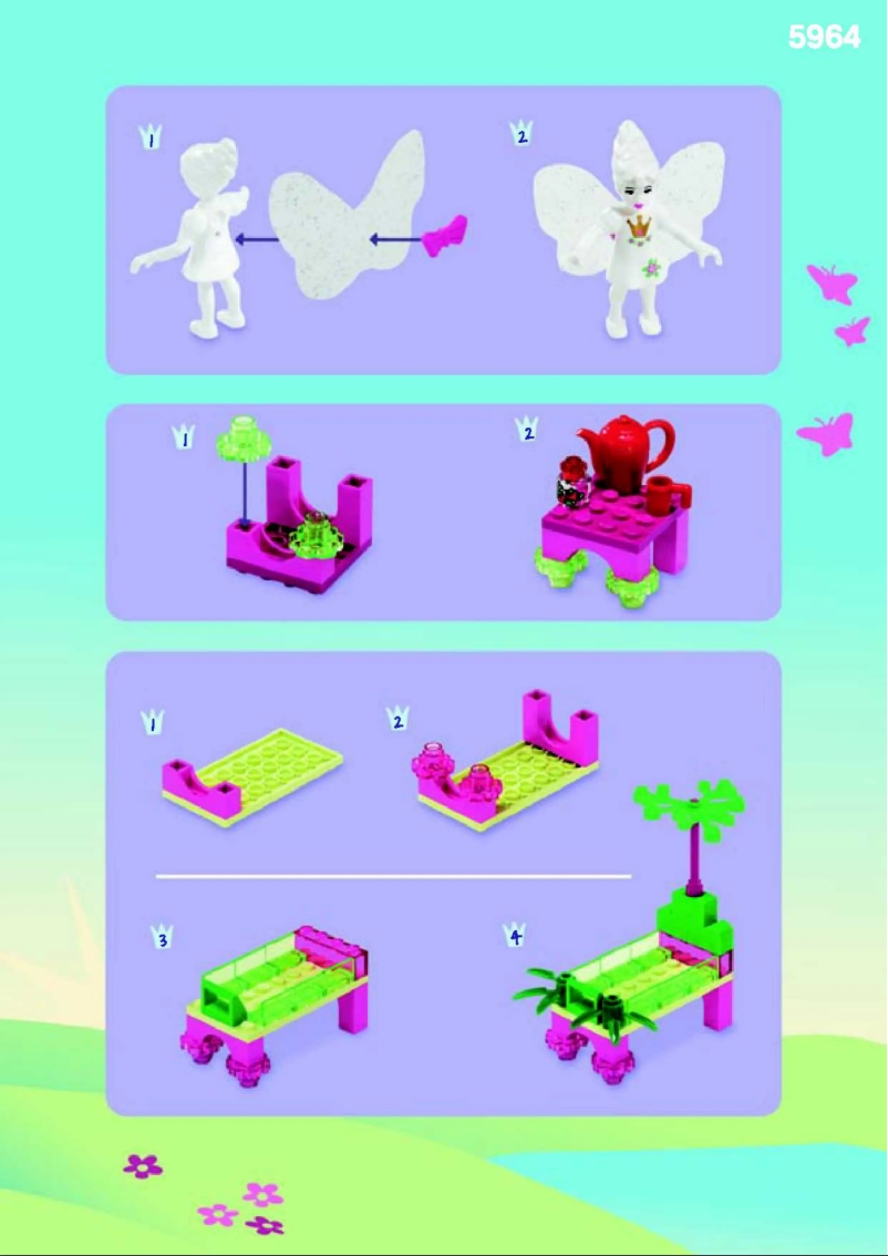 Page 1 de la notice Manuel utilisateur Lego Belville 5964