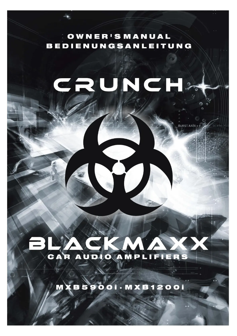 Image de la première page du manuel de l'appareil MXB 5900i