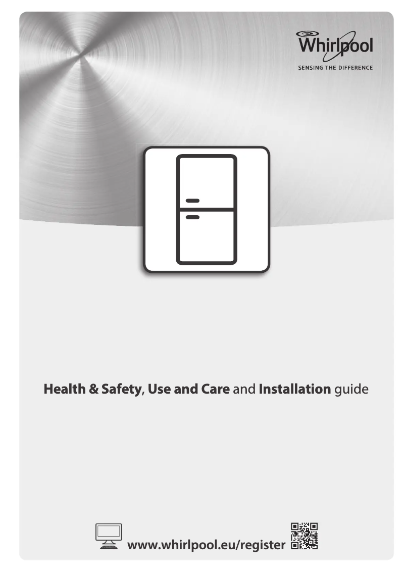 Page n°1 - Guide d'installation Whirlpool T TNF 8111 H W