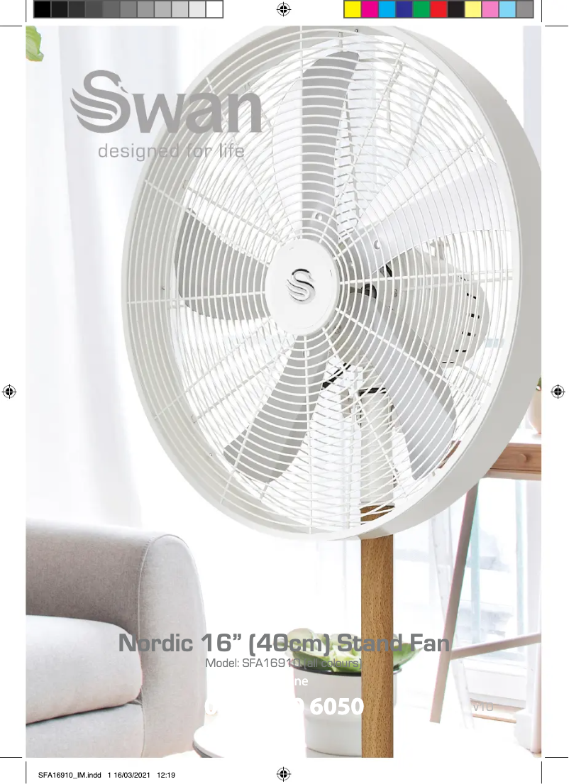 Page 1 de la notice Manuel utilisateur Swan SFA16910