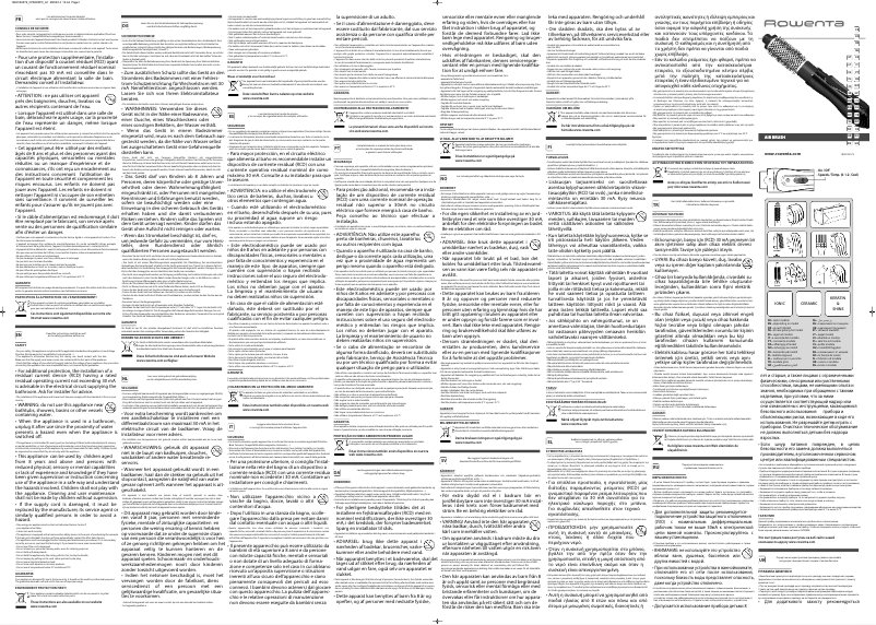 Página 1 del manual Manual de usuario Rowenta CF8242