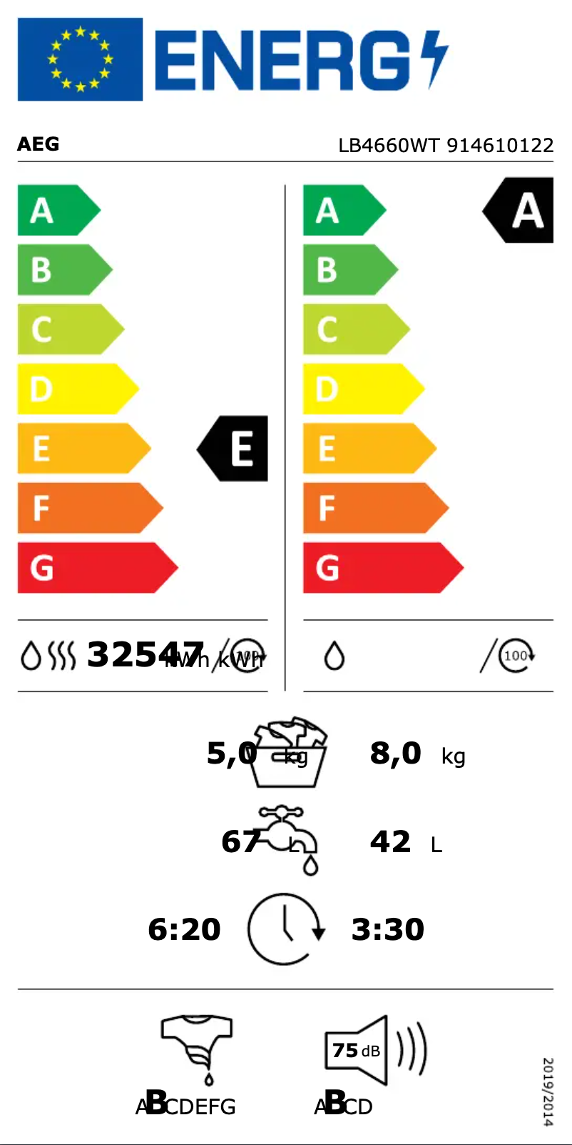 Image de la première page du manuel de l'appareil LB4660WT