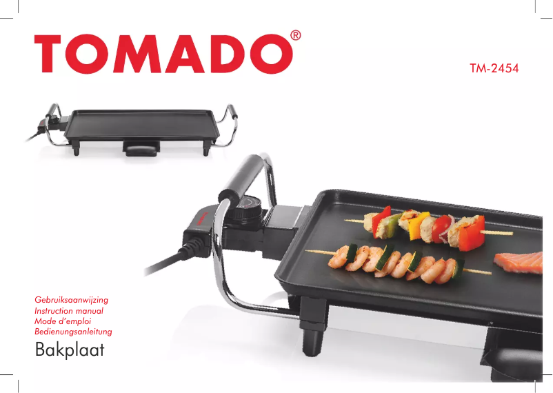 Page 1 de la notice Manuel utilisateur Tomado TM-2454