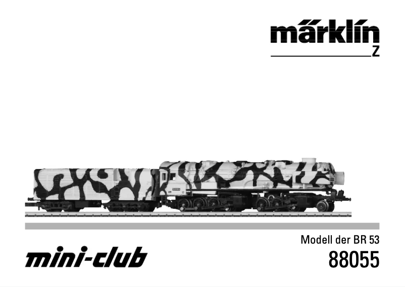 Image de la première page du manuel de l'appareil BR 53.0 DR 88055