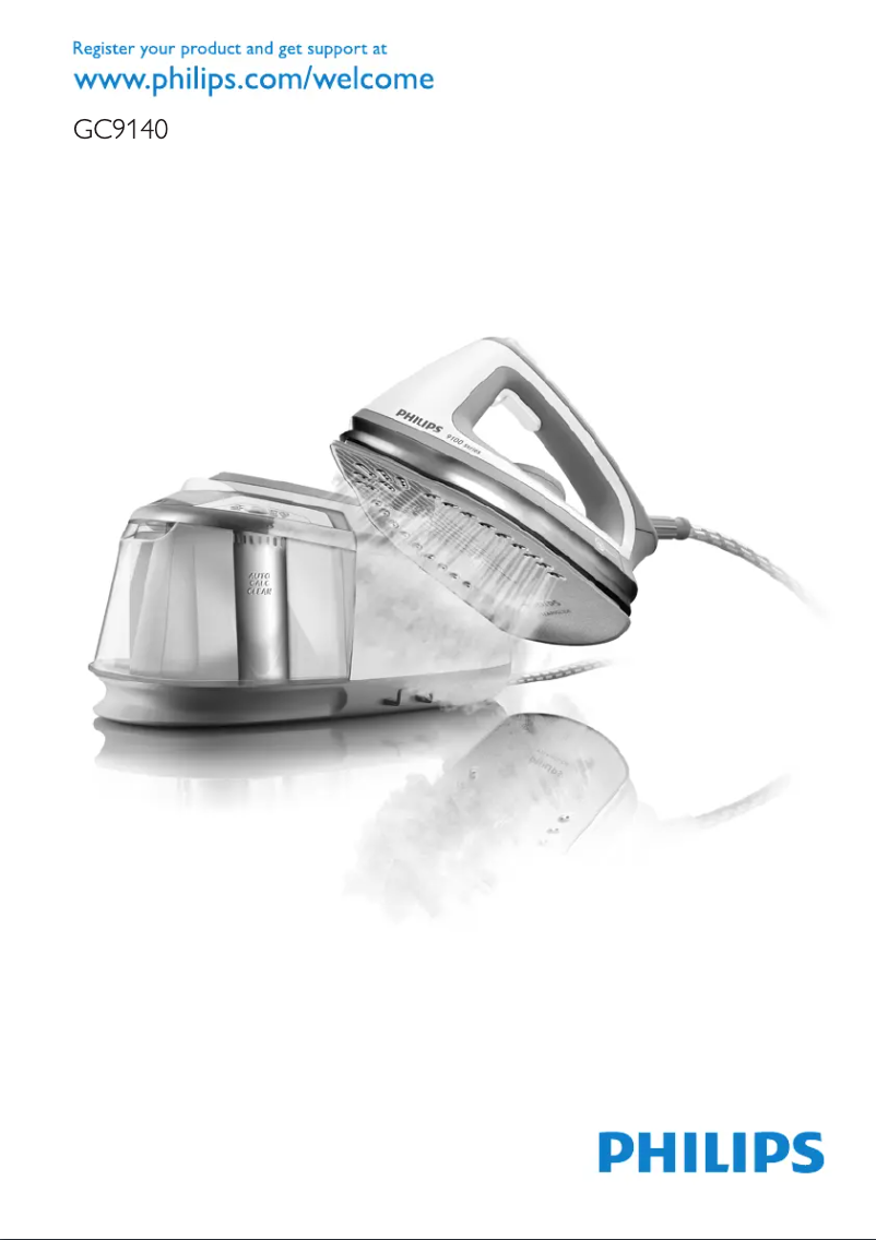 Image de la première page du manuel de l'appareil IntelliCare GC9100