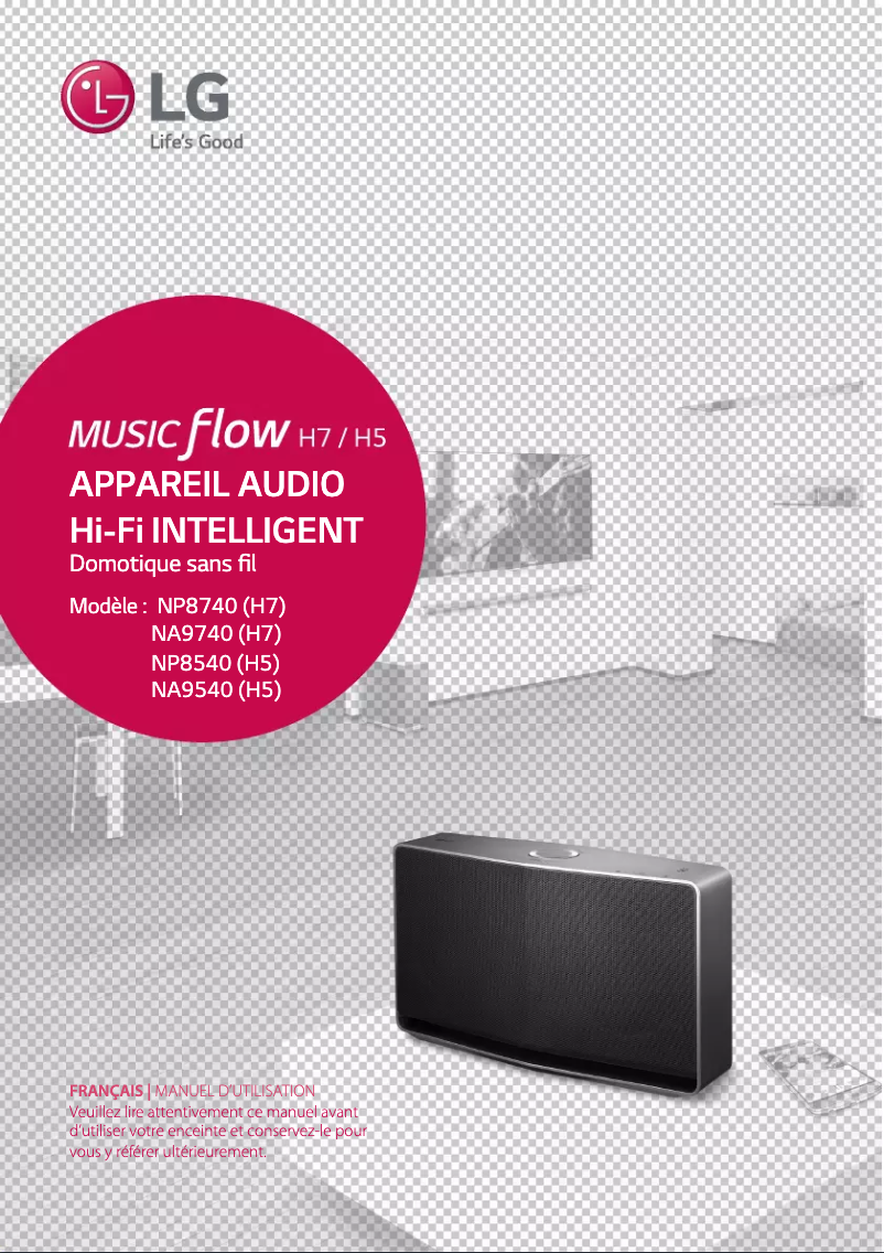 Página 1 del manual Manual de usuario LG NP8540