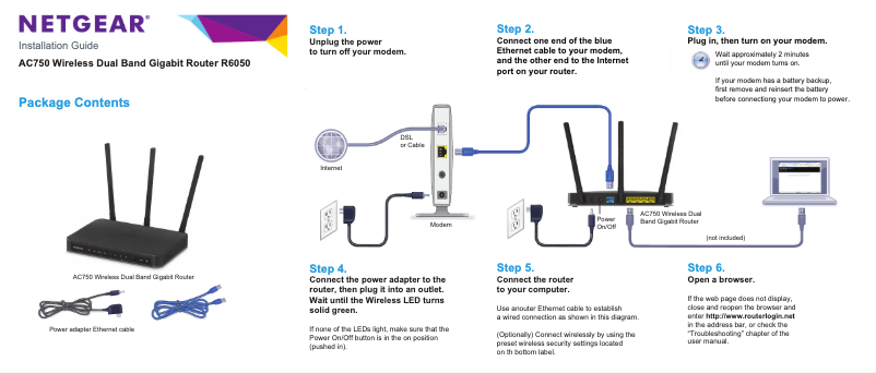 Image de la première page du manuel de l'appareil R6050