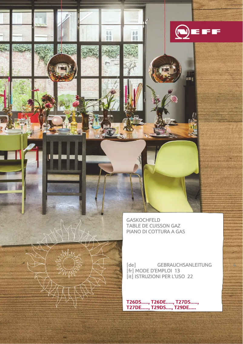 Page n°1 - Manuel utilisateur Neff T26DS19N0