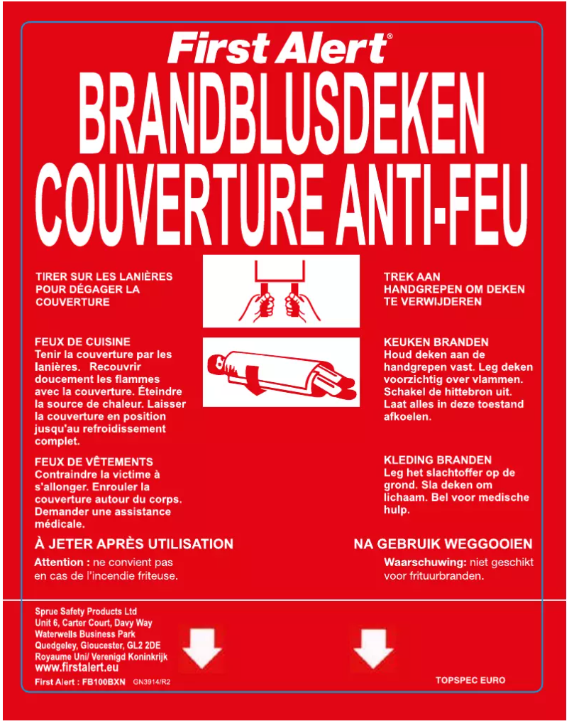 Página 1 del manual Manual de usuario First Alert FB100BXN