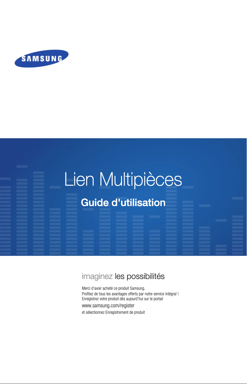 Page n°1 - Guide d'installation Samsung BD-H6500