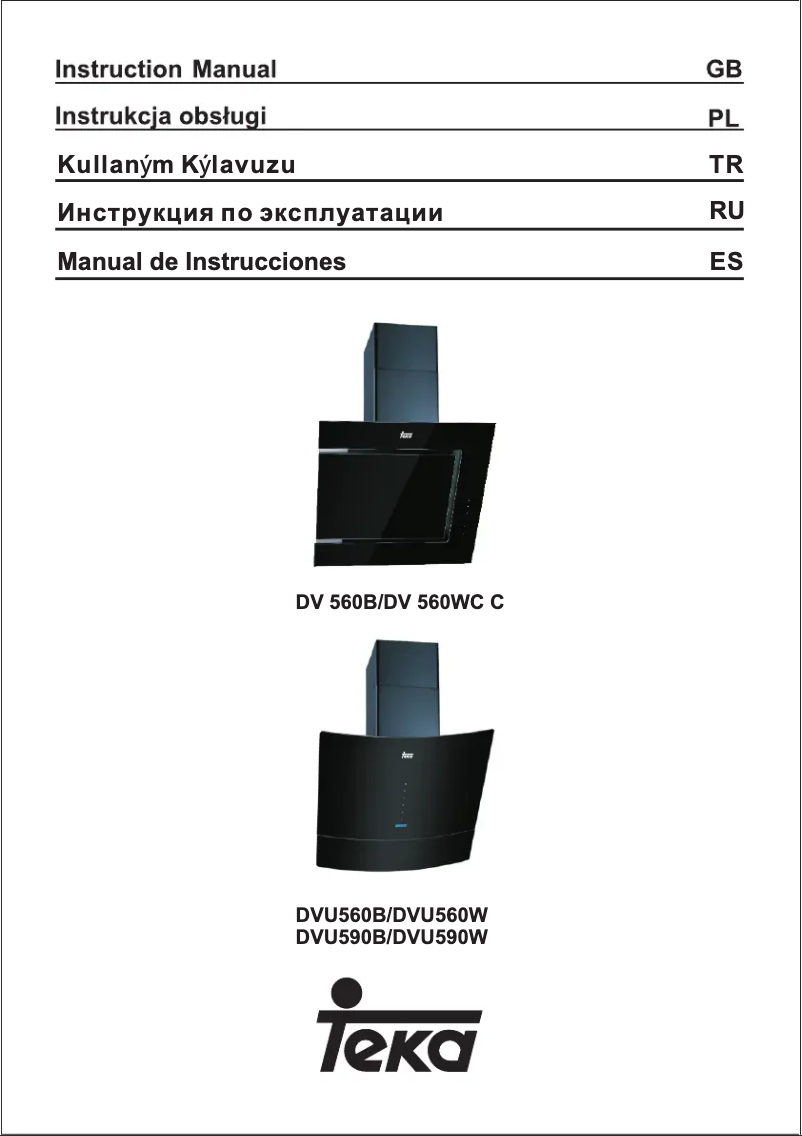 Page n°1 - Manuel utilisateur Teka DVU 590