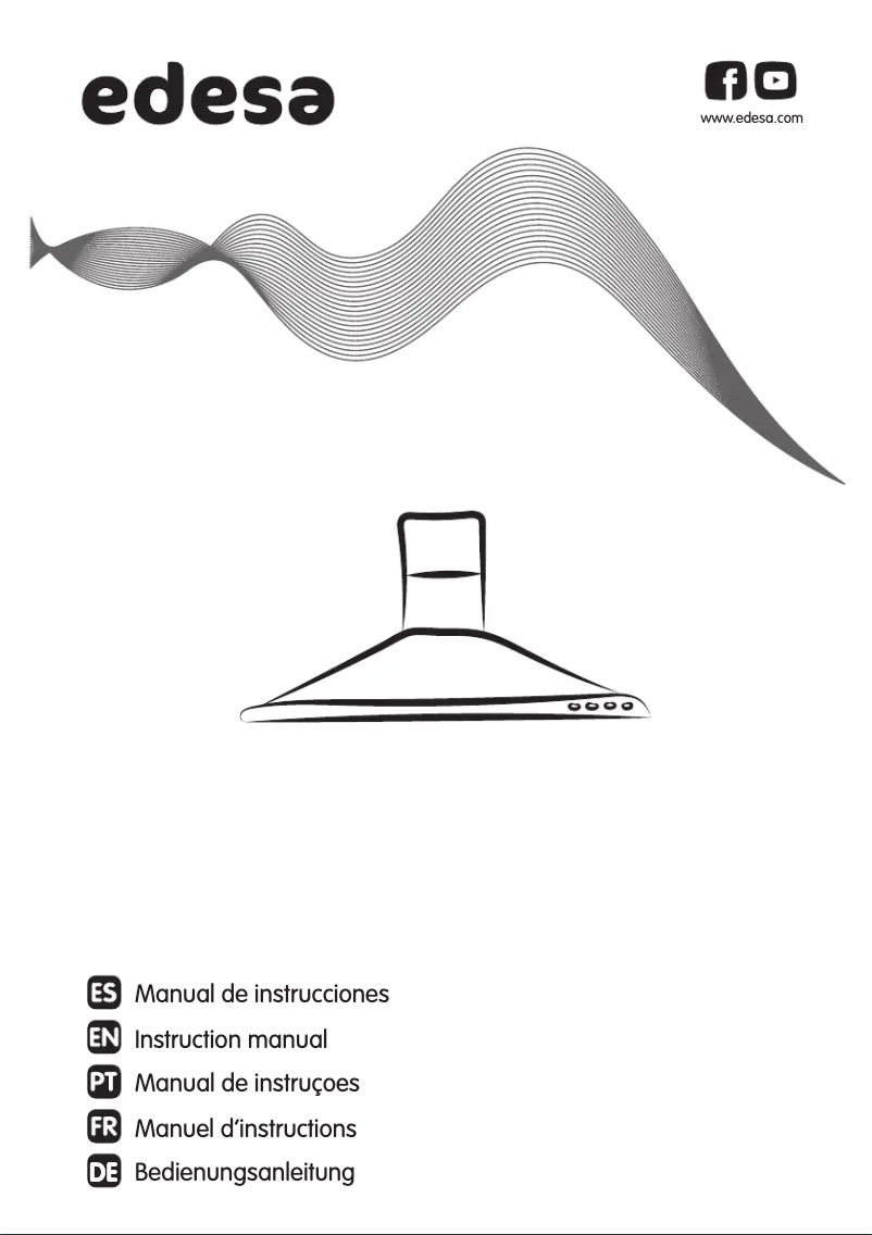 Page 1 de la notice Manuel utilisateur Edesa ECP-7411 X
