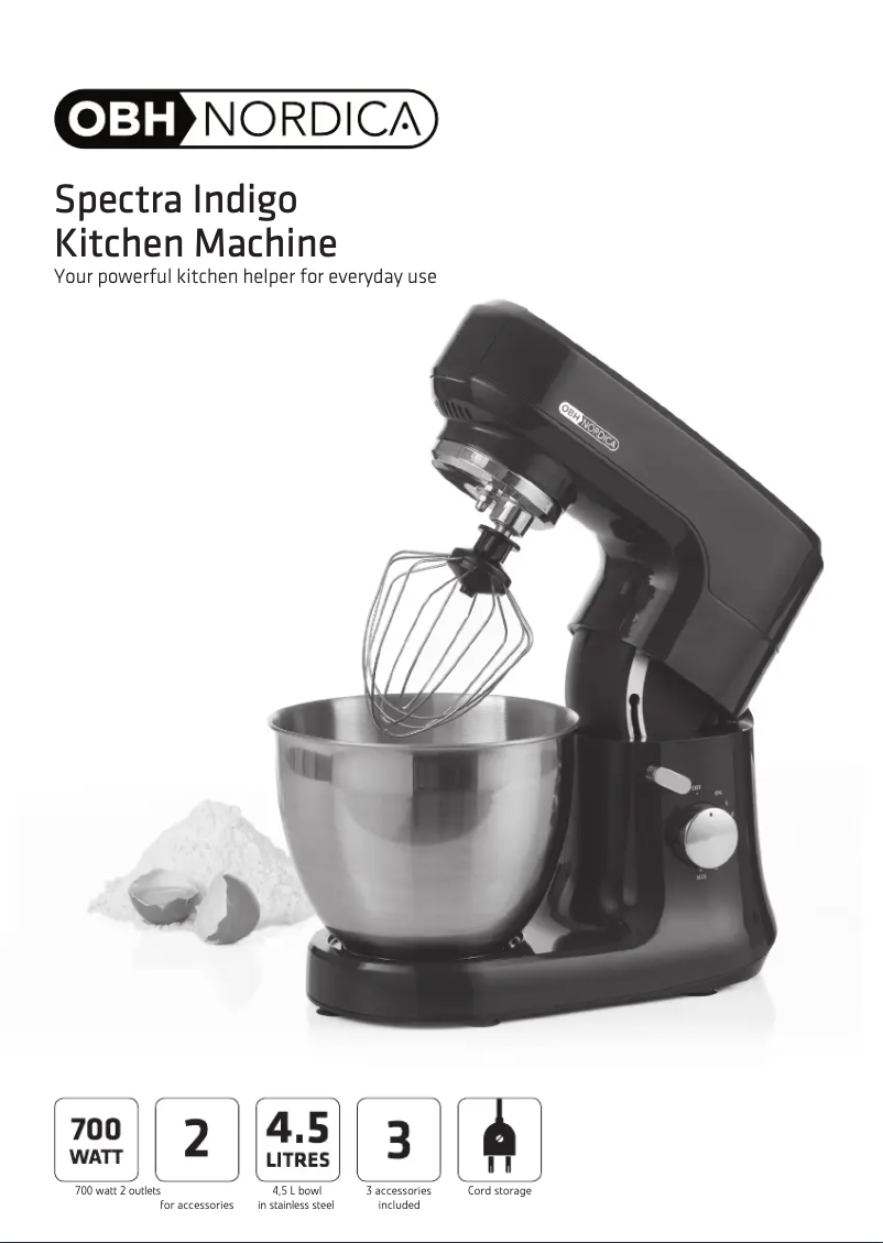 Image de la première page du manuel de l'appareil 6690 Spectra Indigo