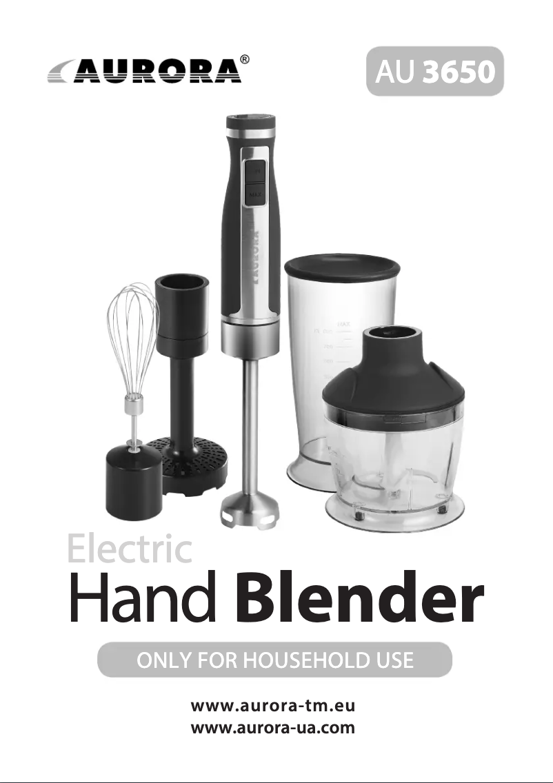 Page n°1 - Manuel utilisateur Aurora AU3650