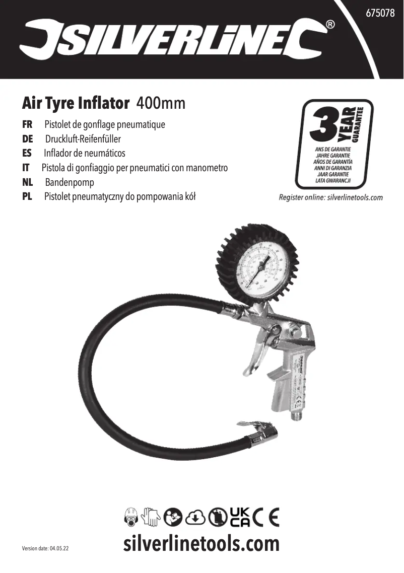 Page n°1 - Manuel utilisateur Silverline 675078