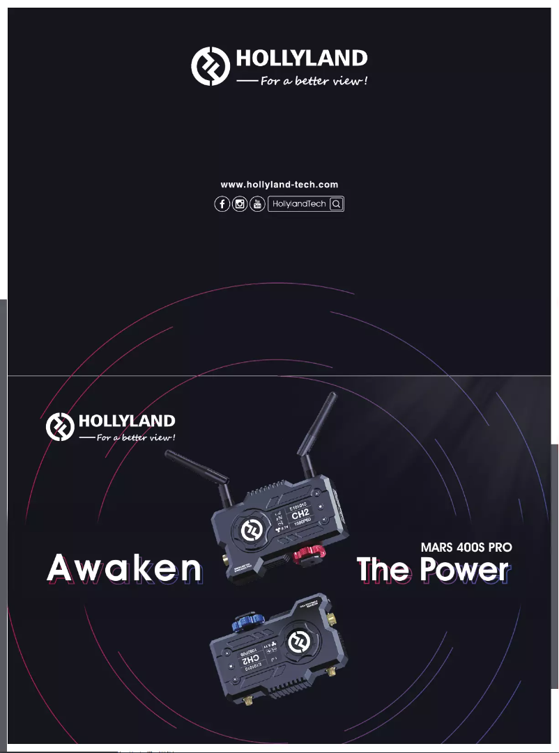 Image de la première page du manuel de l'appareil Mars 400S Pro