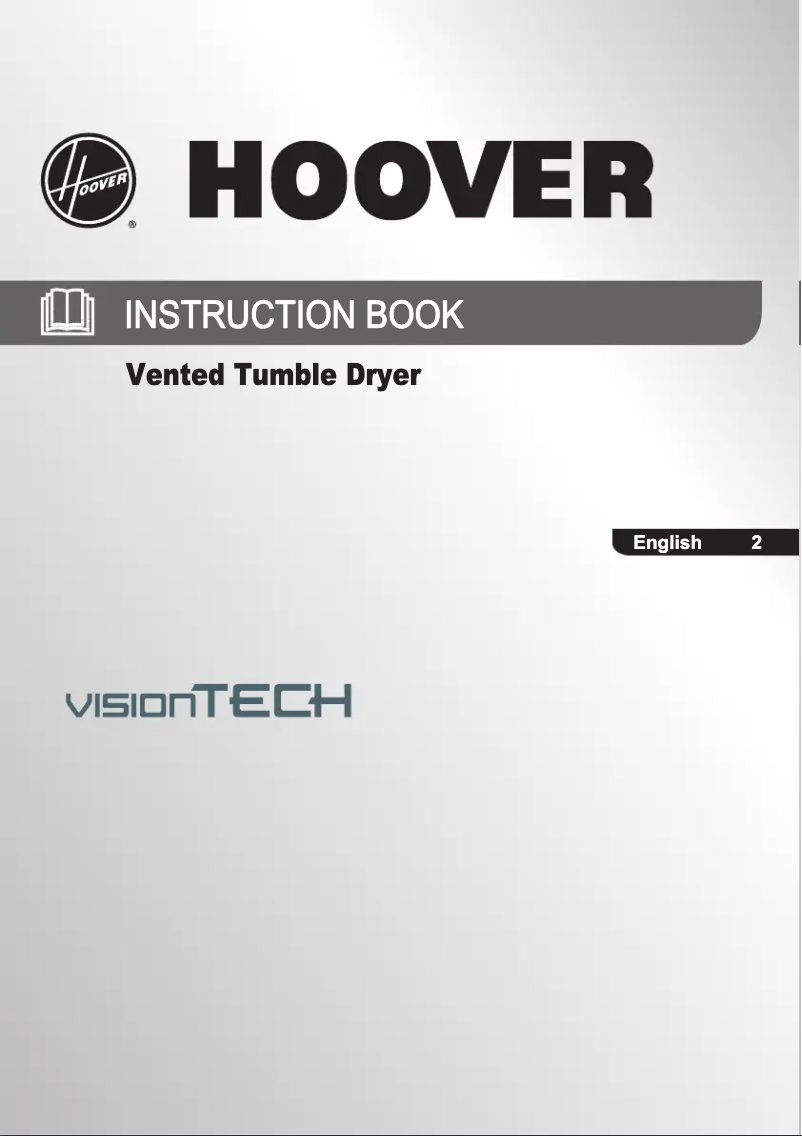 Page n°1 - Manuel utilisateur Hoover VTV 590NC-80