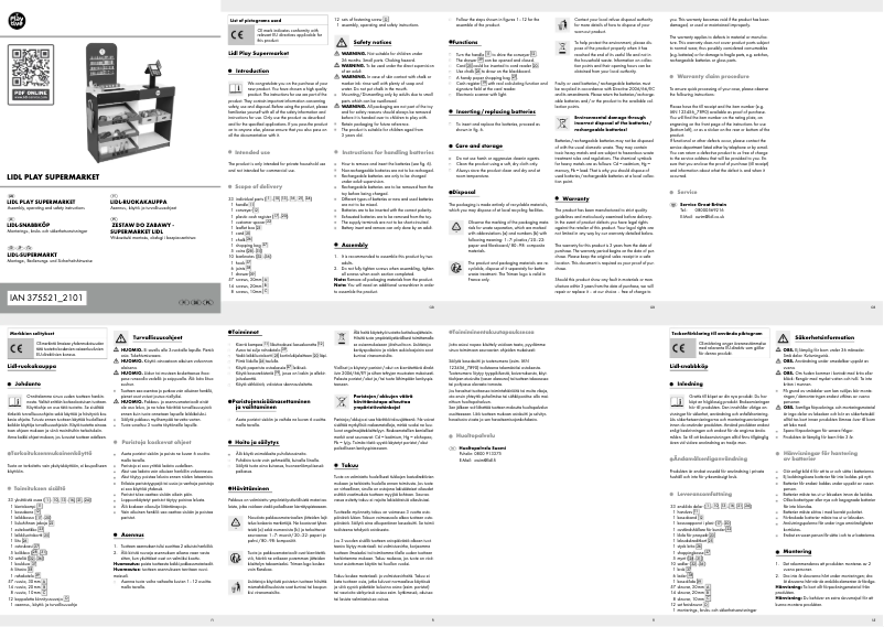 Imagen de la primera página del manual del dispositivo HG07614