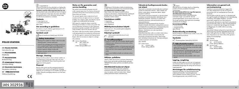 Image de la première page du manuel de l'appareil IAN 302936