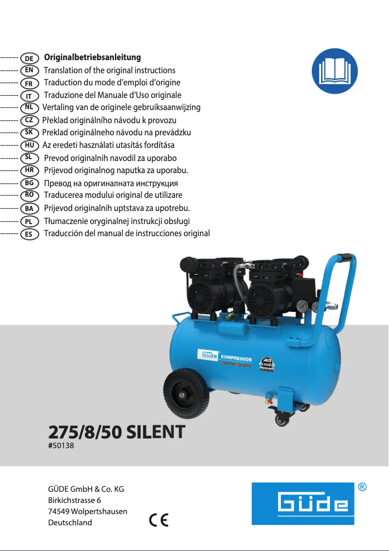 Página 1 del manual Manual de usuario Güde MW 20-201-24