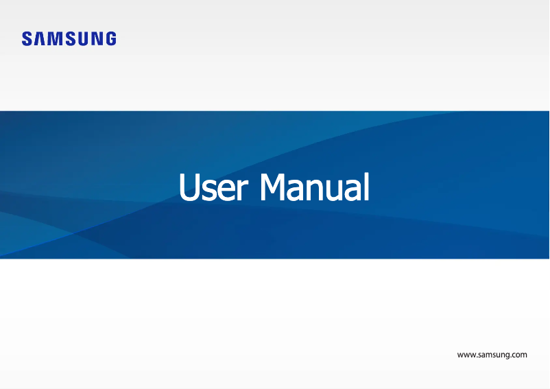 Page 1 de la notice Manuel utilisateur Samsung Galaxy Book Go