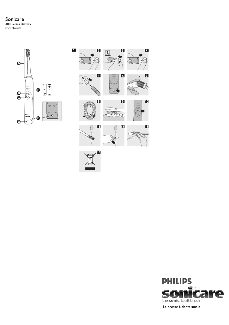 Página 1 del manual Manual de usuario Philips Sonicare HX6432